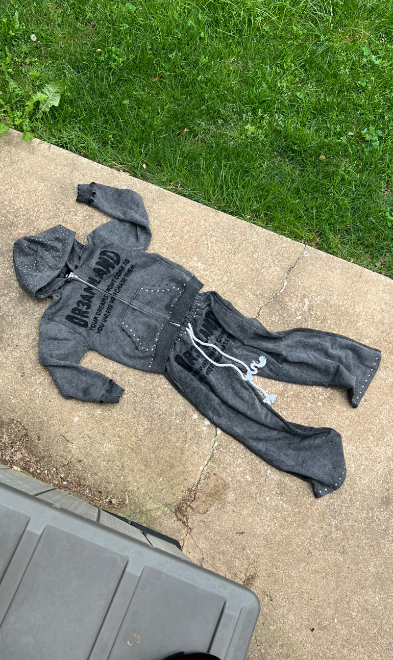 Acid Wash “ YDWCTYUYCT “ D3L Sweatsuits ( PRE-ORDER ) 4-6 weeks